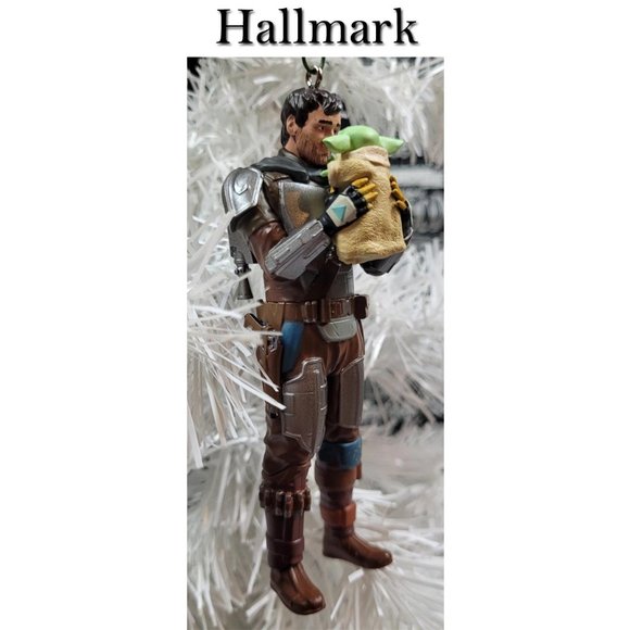 Hallmark Star Wars Mandalorian I'll See You Again Christmas Ornament NWT